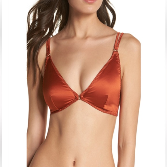 Free People Other - FREE PEOPLE Can’t Stop Me Satin Bralette in Copper